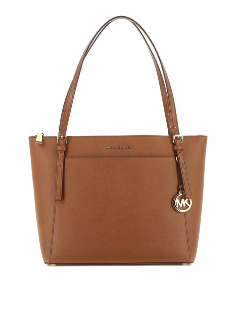 michael kors voyager large saffiano leather top zip tote bag|voyager saffiano leather tote.